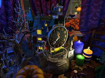 Halloween Evening 3D Image plus grande