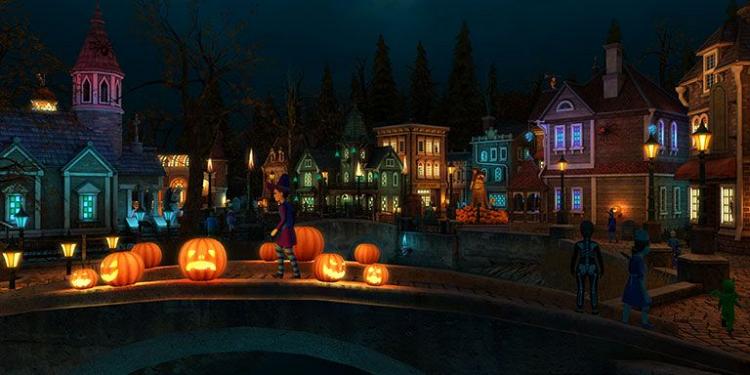 Halloween Village 3D