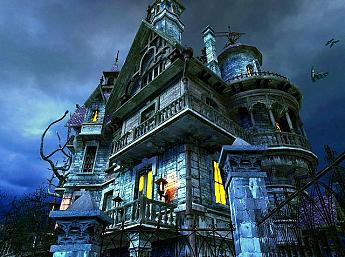 Haunted House 3D Bildschirmschoner