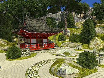 Japanese Garden 3D увеличить