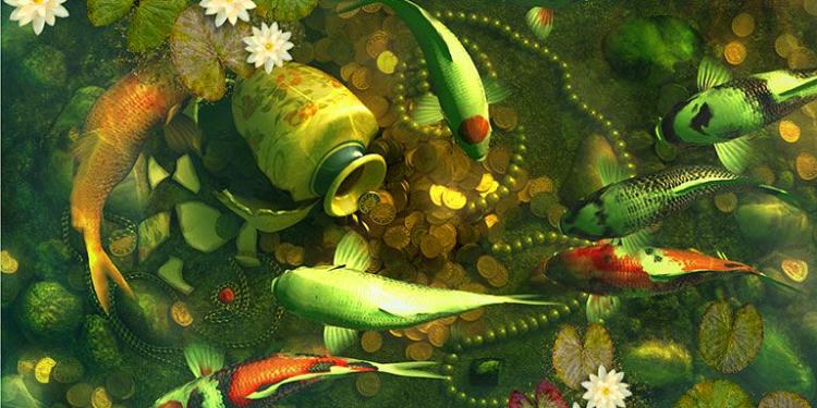 Koi Pond - Treasures 3D
