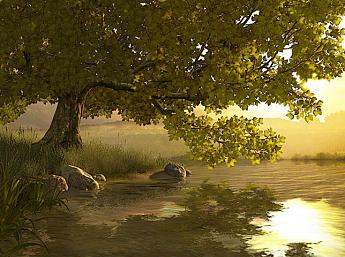 Lake Tree 3D imagen grande