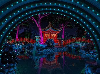 Light Garden 3D Screensaver