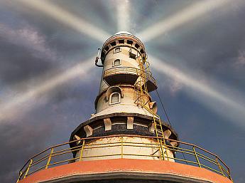 Lighthouse Point 3D Image plus grande