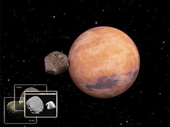 Mars 3D Weltraum Übersicht für Mac OS X größeres Bild