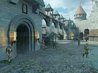 Medieval Castle 3D imagen grande