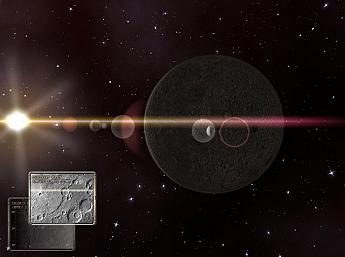 Mercure en 3D Mission Spatiale Image plus grande