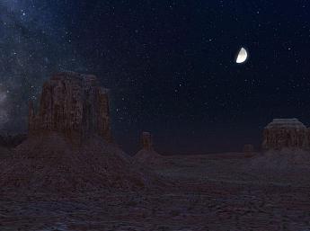 Night Monuments 3D Screensaver