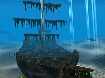 Bateau Pirate 3D Image plus grande