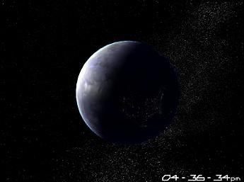 Planet Erde 3D größeres Bild