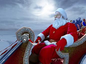 Santa Claus 3D größeres Bild
