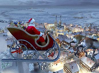 Santa Claus 3D größeres Bild