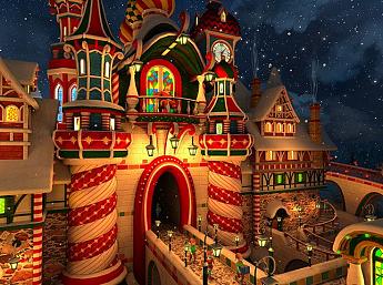 Santa's Castle 3D Screensaver