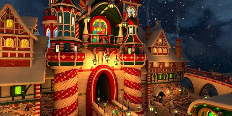 Santa's Castle 3D