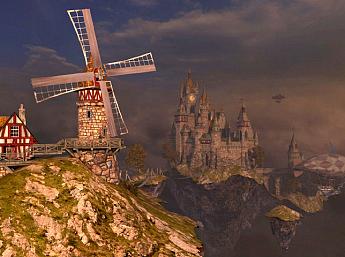 Sky Citadel 3D Image plus grande