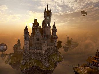 Sky Citadel 3D Image plus grande