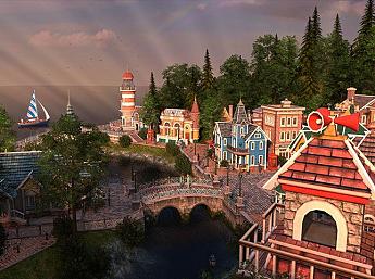 Spring Village 3D