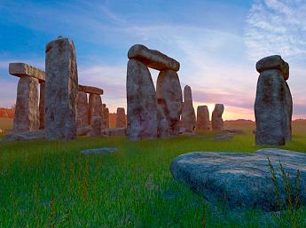 Stonehenge 3D Écran de Veille