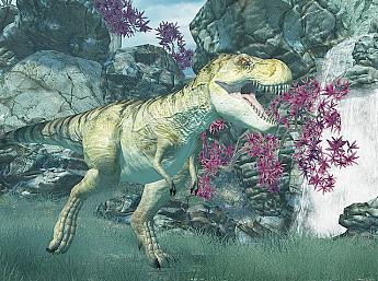 Tyrannosaurus Rex 3D Bildschirmschoner