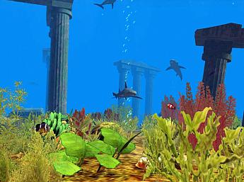 Unterwasser Welt 3D größeres Bild