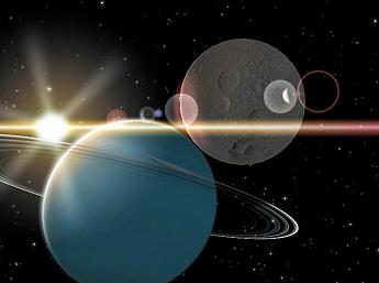 Uranus en 3D Mission Spatiale pour Mac OS X Image plus grande