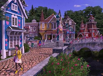 Valentine Village 3D Image plus grande