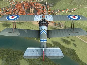 Vintage Aircraft 3D Image plus grande