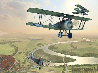 Vintage Aircraft 3D Image plus grande