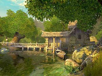 Watermill 3D Image plus grande