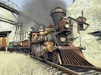 Western Railway 3D Écran de Veille