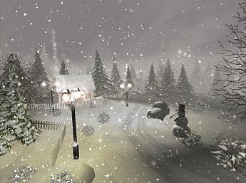 Winter 3D Screensaver